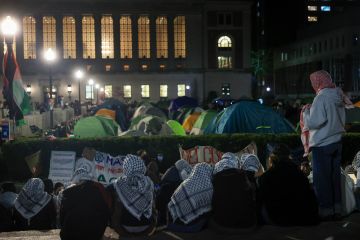 Columbia University schorst studenten die weigeren tentenkamp te verlaten