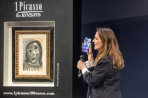 Man wint Picasso ter waarde van 1 miljoen bij een loterij voor het goede doel